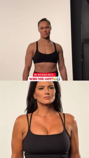 Gina Carano Instagram - 🚨10 WEEKS OUT🚨

We are officially 10 weeks out from MVP’s Rousey vs Carano…the first-ever MMA fight live globally on Netflix 🍿🤯

Who y’all got?😳⬇️

——— 
Saturday, May 16th
LIVE only on Netflix
Intuit Dome - Los Angeles, CA
#RouseyCarano