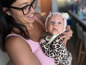 Gina Rodriguez Instagram - 2025 gave me Her. Lucille Edith LoCicero. I love you forever baby girl.