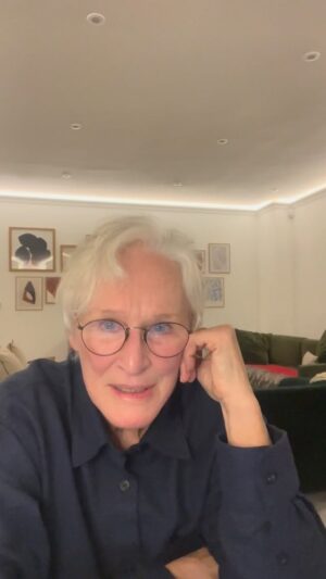 Glenn Close Instagram - I can't sit on the sidelines.
