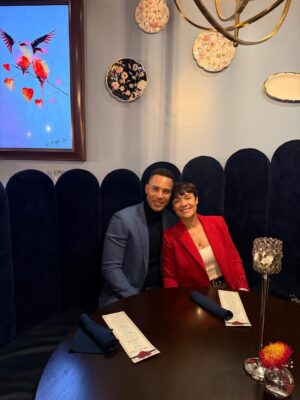 Grace Byers Instagram - Over a decade of Valentine’s Days together, yet every one feels like the first time.
Forever reeling. Forever falling. Forever you. 🥹💘♾️
Ended the night in one of our favorites places - if you’re ever in Atlanta, make @morningbirdsrestaurant a must. Ambience, food, service = 🤌🏽 top tier every time.