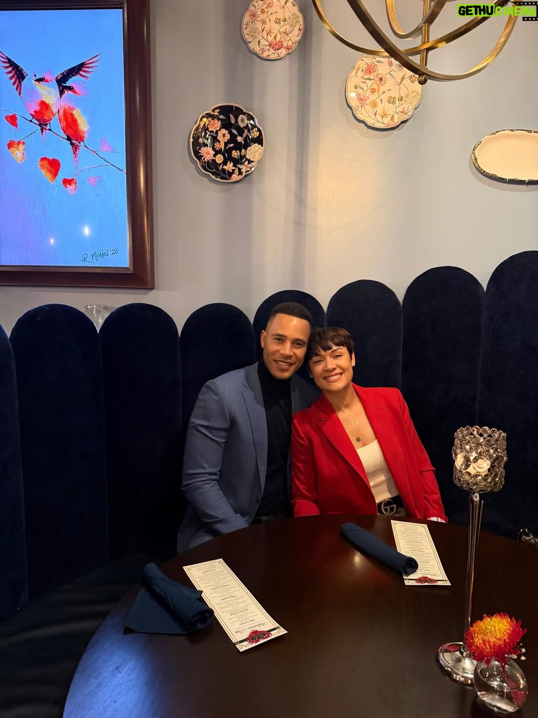 Grace Byers - 157.4K Likes - Over a decade of Valentine’s Days together, yet every one feels like the first time.

Forever reeling. Forever falling. Forever you. 🥹💘♾️ 

Ended the night in one of our favorites places - if you’re ever in Atlanta, make @morningbirdsrestaurant a must. Ambience, food, service = 🤌🏽 top tier every time.