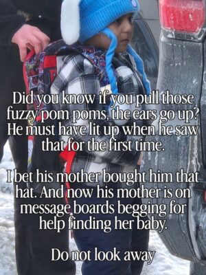 Greta Thunberg Instagram - This 4 yr old was forced into an ICE vehicle in Columbia Heights at 46th & Polk. This is the “worst of the worst” they claim they’re taking “off the streets.” Spider-Man backpack, Bunny hat.

#ice #usa #landpalestine