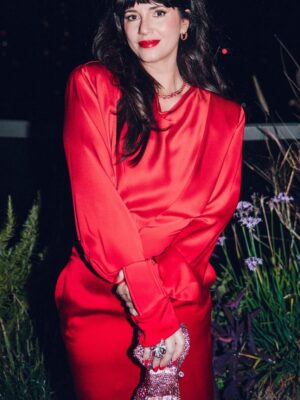 Griselda Siciliani Instagram - Hermosa noche en los premios del cine y las series ❤️💄🧯🐞📌🌶️☎️🧲💋
Celebrando ENVIDIOSA!!!!!

@stellamccartney 
@swarovski_argentina 
@lachicadelosstilettos 
@rfgstylecoaching 
@rominagiangreco 
@nanogmd