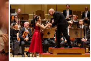 HIMARI Instagram - Violin prodigy @himariviolin.official made a luminous CSO subscription debut on Thursday, performing Bruch’s First Violin Concerto with stunning clarity and warmth. Led by @jaapvanzweden, the orchestra performed @blackmaninoff’s To See the Sky, with the composer himself in attendance. Mozart’s electrifying Jupiter Symphony provided a brilliant finale to the evening.
Hear the program repeated three more times, February 13-15. Get tickets → cso.org/ps/25121
📷: @toddrphoto