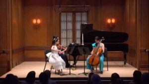 HIMARI Instagram - Arensky Piano Trio No. 1 💜
Our full performance is now on YouTube.
Link in bio!!
#violin #cello #piano #classicalmusic #himari