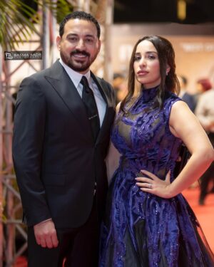 Hagar El Ebiary Instagram - الف مليون مبروك يا حبيبي تكريمك و يارب دايماً ناجح و فرحانة بيك اوي ❤️❤️❤️❤️❤️ @diabel3aw
Styled by : @hanaalmezian
Dress by : @perla.vip.eg
Jewelry: @glamour.jewellery
Hairdresser: @mina_adel92 @noir.egy
Makeup: @alaamahran70
Photographer: @basma.badr.photography