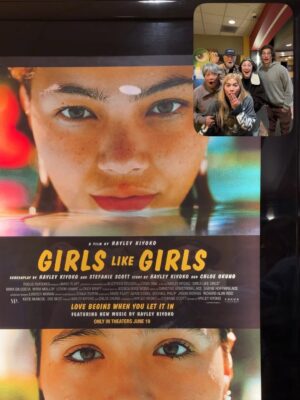 Hayley Kiyoko Instagram - In my lifetime- I’ve never been to the movie theaters and felt like I watched a film that represented me. Fully. Being a half Japanese/half white lesbian, I’d never seen myself on the big screen in theaters. This weekend I got to go to the movie theaters and see myself for the first time. For the first time in my life my existence was not only acknowledged, it was shown-loudly. Proudly. I’m sitting in the theater seats and they play a trailer for hunger games…one of the biggest franchises. Then they played the trailer for our small but mighty-Girls Like Girls. Followed by Devil wears Prada 2…another massive film. It was unreal. 
Seeing two girls kissing and falling in love on that massive screen felt out of body. I had never seen something like that before…the way I always felt. Fighting to feel worthy, to be loved back. 
There were so many hardships and setbacks trying to get this film made and at times I didn’t know if we’d ever make it. But this week reminded me why I never gave up. I was fighting for this moment. The moment so many of us hope to feel. Feeling seen. Healing our younger selves. Giving her the biggest hug and reminding her it’s going to be ok. 
I cannot believe we have this opportunity and support to make this story and experience normalized. 
This is only just the beginning of this journey and it’s going to take all of us to show the world our stories matter. I couldn’t be more grateful to be on this ride with you. Thank you for all of the love and embracing this new chapter we are about to embark on. Together.