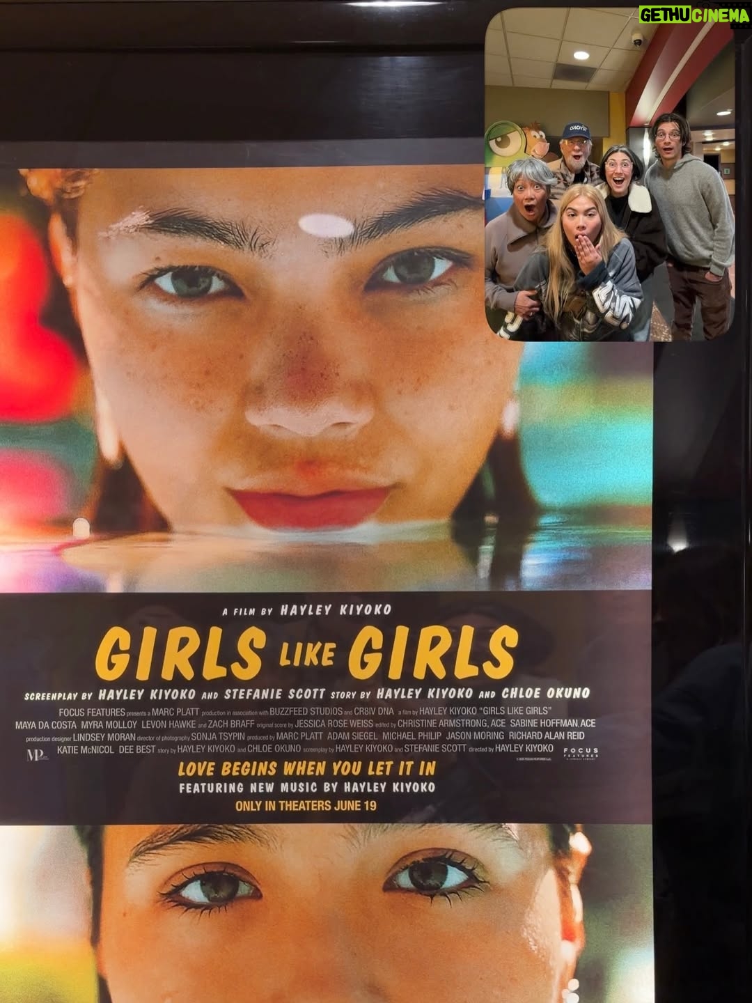 Hayley Kiyoko - 88.5K Likes - In my lifetime- I’ve never been to the movie theaters and felt like I watched a film that represented me. Fully. Being a half Japanese/half white lesbian, I’d never seen myself on the big screen in theaters. This weekend I got to go to the movie theaters and see myself for the first time. For the first time in my life my existence was not only acknowledged, it was shown-loudly. Proudly. I’m sitting in the theater seats and they play a trailer for hunger games…one of the biggest franchises. Then they played the trailer for our small but mighty-Girls Like Girls. Followed by Devil wears Prada 2…another massive film. It was unreal. 
Seeing two girls kissing and falling in love on that massive screen felt out of body. I had never seen something like that before…the way I always felt. Fighting to feel worthy, to be loved back. 
There were so many hardships and setbacks trying to get this film made and at times I didn’t know if we’d ever make it. But this week reminded me why I never gave up. I was fighting for this moment. The moment so many of us hope to feel. Feeling seen. Healing our younger selves. Giving her the biggest hug and reminding her it’s going to be ok. 
I cannot believe we have this opportunity and support to make this story and experience normalized. 
This is only just the beginning of this journey and it’s going to take all of us to show the world our stories matter. I couldn’t be more grateful to be on this ride with you. Thank you for all of the love and embracing this new chapter we are about to embark on. Together.