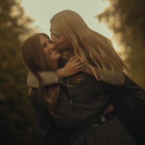 Hayley Kiyoko Instagram - My funny valentine 💌 my forever valentine 💘 
Couldn’t have dreamt of a love like this.