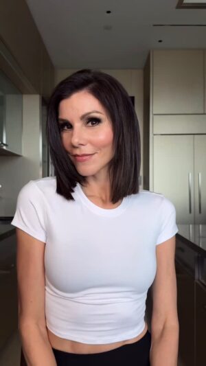 Heather Dubrow Instagram - New hair locked and loaded 💇🏻‍♀️💁🏻‍♀️ What do we think !? 

#hairtransformation #hairstylevideo #newhair #hairreveal