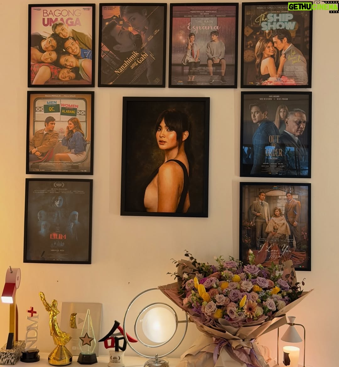 Heaven Peralejo - 154.8K Likes - A wall that tells the story of a girl who simply didn’t give up. Thank you mama @luanneperalejo for seeing me, for believing in me, and for creating this moment that made me pause and feel proud ❤️

Thank you @artdesignph for these beautiful pieces and the canvas that now centers them all.

Thank you for the beautiful flowers @teamofloristeria 🥹

May I continue to grow, create meaningful work, and earn every project and award with the same heart that started this dream.