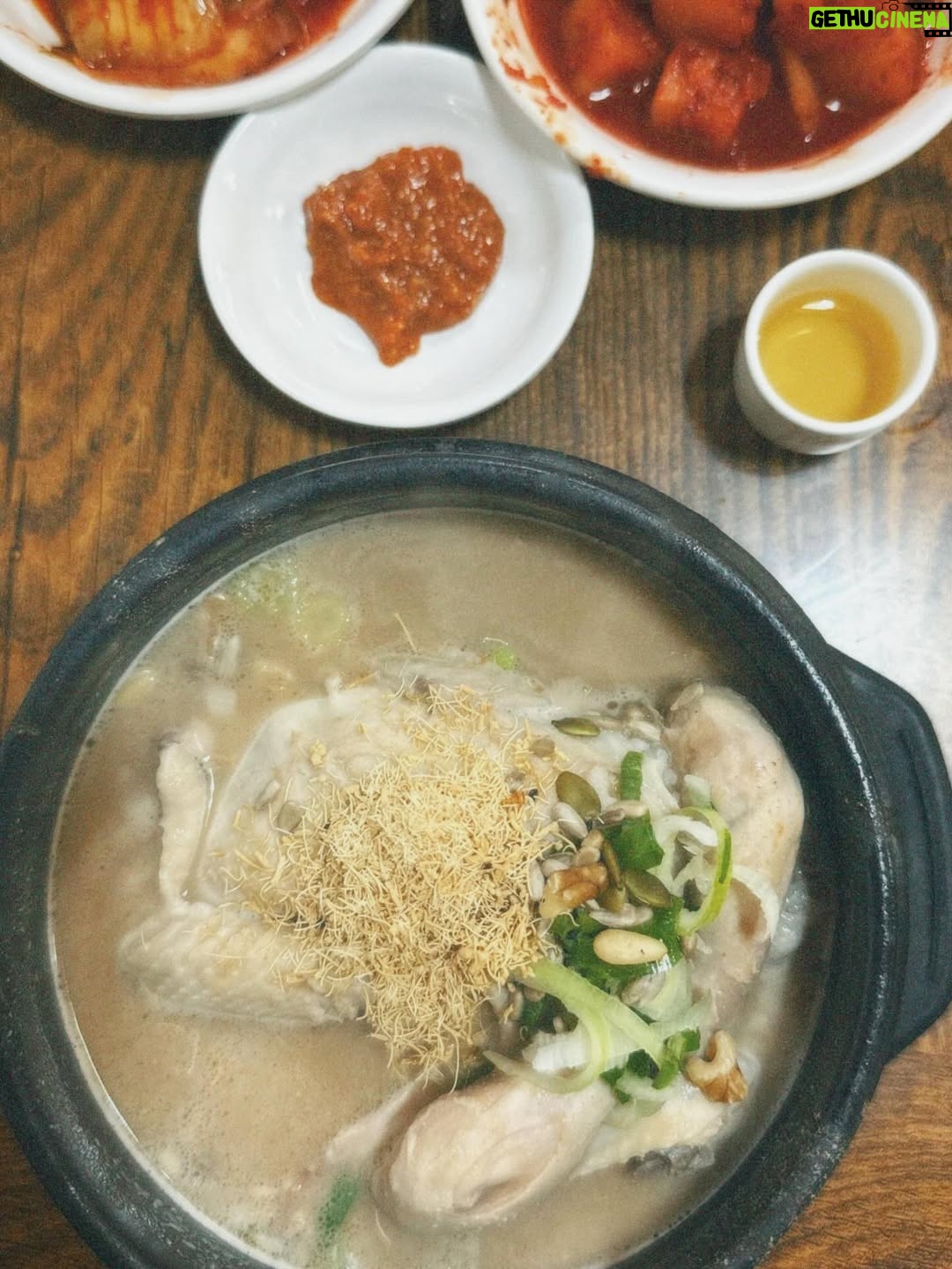 Hebe Tien Fu-chen - 159.6K Likes - 🍴人間煙火🥢Just Do Eat🐽

因為體驗白羊寺的行程，讓我有機會人生第一次到首爾。
記得上一次到韓國是國小時期了，當時的首爾還稱爲漢城。（我的天😮竟然是經歷過漢城時代的長輩了 ！哈哈！我是古人嗎！👲🏻）

首次的首爾行，美食清單當然要一一✔️
雪濃湯✔️
烤豬五花✔️
水芹牛肉湯✔️
蔘雞湯✔️
Twelve 蔬果汁✔️
烤韓牛✔️
菜包肉✔️
韓式炸雞✔️
Zest🍸✔️
🥐☕️🍓…

喜歡山林的簡單樸素和寧靜；
也開心體驗都市叢林裡，
眼耳鼻舌口忙著被誘惑的豐盛。

🎤心裡不住唱起<人間煙火>：
感謝老天周到款待我
我作了什麼 能這樣享受
.
.
.
每天
嘗試什麼 探索什麼 新鮮我
咀嚼什麼 消化什麼 美麗我
食人間煙火 作完整的我
擁抱什麼 捨棄什麼 圓滿我
去作什麼 不作什麼 成熟我
這人間煙火 要盡情揮霍
這種幸福不愧疚

這人間煙火享受得開心又感激！😋
