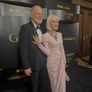 Helen Mirren Instagram - I was honoured with the Cecil B DeMille Lifetime Achievement Award by the Golden Globes at an event known as the “Golden Eve”. Harrison Ford presented me with the award!