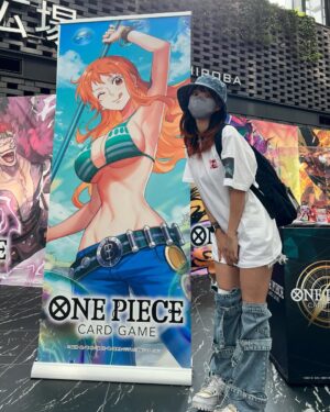 Hikaru Aoyama Instagram - 今日は #ワンピースカードゲーム
チャンピオンシップ2022に当選したので
行ってきましたあ〜〜っ✌️✨
.
.
#ワンピカード 予選敗退してしまったけど😇
やっぱりこういう賑わっている大きい大会は
楽しいですな〜っ☺️💪
.
普通にTCGとしても楽しいし面白い🥹
ワンピース好きもいるし、他のTCG勢もいて
色んな人のデッキに会えるから楽しいですまじで🥹🥹
あと、女の子多かったの嬉しいです🥹💖笑
.
.
完全なるエンジョイ勢ですが、これからも機会があれば参加してくぞ〜💪💪
.
次の大きい大会は、超テイマーバトル #デジカ 出る方は
当日、楽しんで来てくださいね〜🥳
あと #ポケカ もCLですね、、、!!!💪
.
私もデジカ、ワンピ、ポケカ…!色々と頑張っていきたいと思います🥰🌱
.
久しぶりに大きい規模の大会…本当に楽しかった( ◜◡◝ )🧡
髪色が地味にナミさんぽいかなっ?!とか思いつつ、やりました(全く関係ない)←
.
.
とりあえず、お疲れ様でしたー!
対ありでしたー!👊