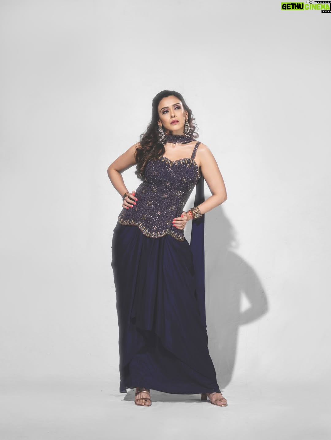 Hrishitaa Bhatt - 2K Likes - Not just wearing an outfit — wearing confidence 💜
Classic. Powerful. Unapologetic.

Styledby- @stylebyriyajain
Assistant Stylist- @Moreprachie__ @instylewithtithi
Outfit- @anshuman_nair777 @Houseofarv × @_ravinaborade_
Jewellery- @pastel_pearls_jewellery
MUA- @manish_kerekar
Hair by- @hairstylist_reshma
📸- @anirudh_ramteke @abhi_nair1997
Managed by- @moushumibanerji

#SoftElegance #GracefulVibes #SubtleGlam #TimelessBeauty #QuietLuxury EveningGlam IndianElegance ModernEthnic GraceInMotion StatementStyle