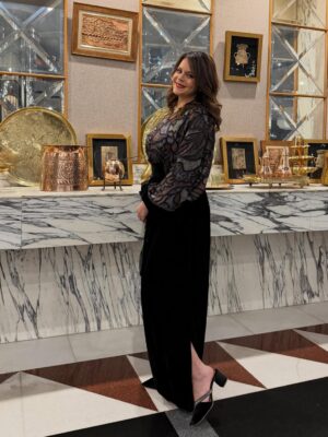Imen Noel Instagram - Dressed by @maryamacoutureart