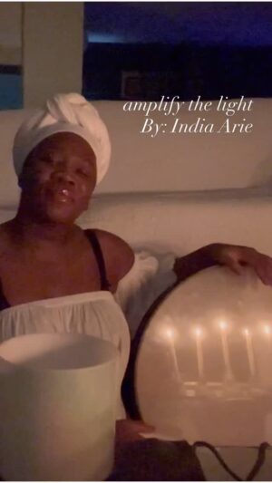 India.Arie Instagram - thank you @stevennordberg for pulling this from my Substack today. I believe it’s true that we teach what we most need to learn. Thank you for holding up this mirror.  And thank you to my co-riders : @asoulcalledjoel & @eileenmckusick @biofieldtuning