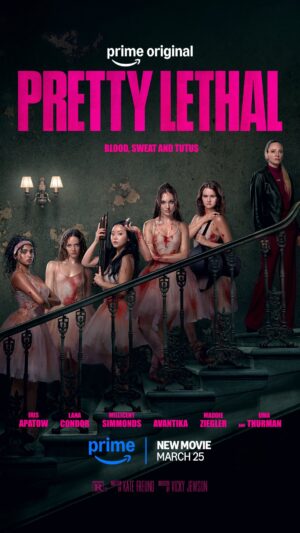 Iris Apatow Instagram - Blood, sweat, and tutus. Pretty Lethal coming to @primevideo on March 25.🩸🩰🔪