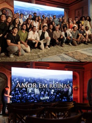 Isabela Souza Instagram - Start nesse projeto tão lindo, emocionante e humano ❤️‍🩹 #AmorEmRuínas @seriellaproductions