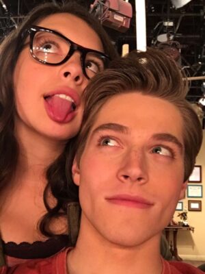 Isabella Gómez Instagram - 2016 we made season one of ODAAT and apparently it was illegal to look into camera for a selfie, unless it was in a mirror 🥹💫😂 last slide is a whole 4 camera take from the quinces btw!