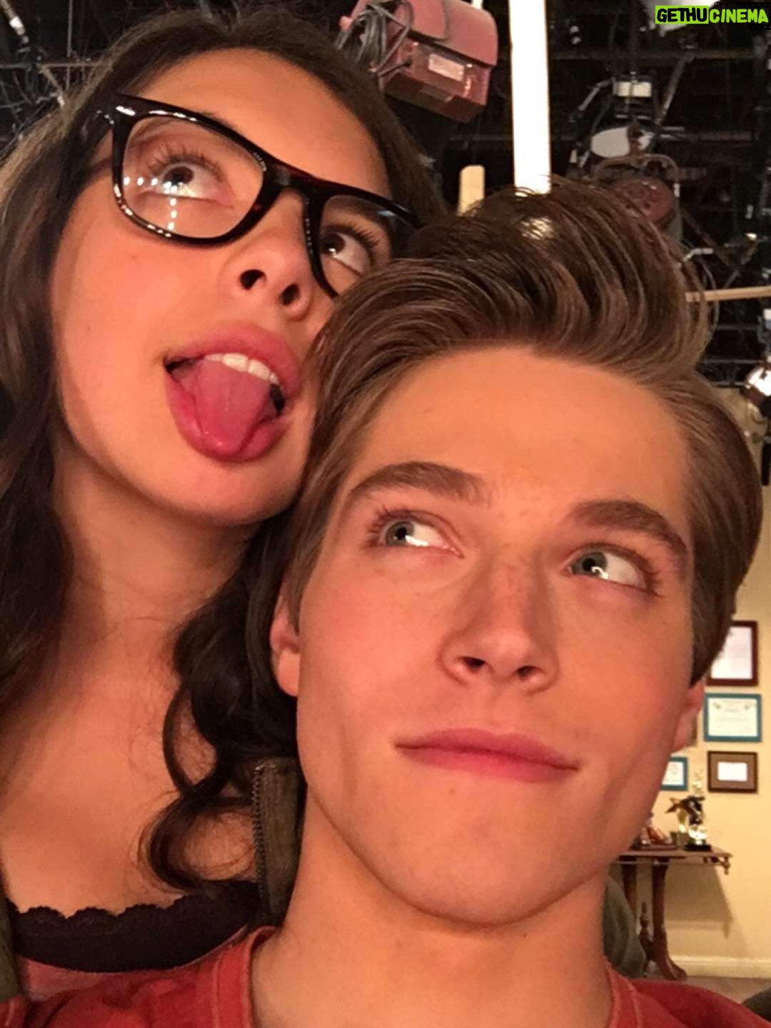 Isabella Gómez - 134.7K Likes - 2016 we made season one of ODAAT and apparently it was illegal to look into camera for a selfie, unless it was in a mirror 🥹💫😂 last slide is a whole 4 camera take from the quinces btw!