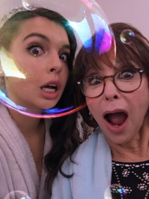 Isabella Gómez Instagram - 2016 we made season one of ODAAT and apparently it was illegal to look into camera for a selfie, unless it was in a mirror 🥹💫😂 last slide is a whole 4 camera take from the quinces btw!