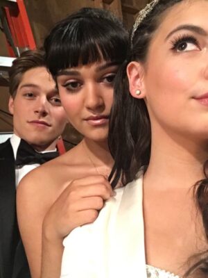 Isabella Gómez Instagram - 2016 we made season one of ODAAT and apparently it was illegal to look into camera for a selfie, unless it was in a mirror 🥹💫😂 last slide is a whole 4 camera take from the quinces btw!