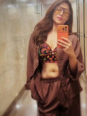Iti Acharya Instagram - Mirror said: keep going.
So I did. ✨

Shades @dolcegabbana 
Outfit @nykaafashion 

#ootd #styleinspo #fashiongram #aestheticstyle #quietluxury