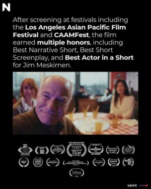 Janet Hsieh Instagram - A childhood moment turned into a film.
When director Anthony Ma was a kid, a pastor told him the jade necklace his mother gave him was evil. The comment stayed with him for years and eventually became the spark for God & Buddha Are Friends, a story about faith, family and the cultural gaps many Asian American kids grow up navigating.
The short stars Karin Anna Cheung, Janet Hsieh and Jim Meskimen, and has screened at festivals including CAAMFest and the Los Angeles Asian Pacific Film Festival.
Watch the premiere on Omeleto March 12. Follow @godandbuddhaarefriends to stay up to date.
🎬 Tap in when it drops.