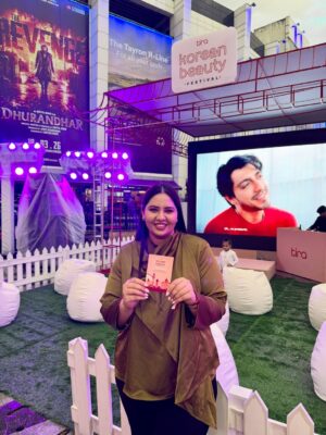 Jasmine Sidhu Instagram - @tirabeauty brought the best korean beauty festival to Chandigarh ✨
we got to try all the viral k-beauty products under one roof, with so many games and endless beauty picks to explore
stay tuned for everything i picked up from the festival. 

#tirabeauty #KoreanBeautyFestival 
#KBFChandigarh