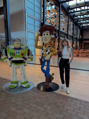 Jennette McCurdy Instagram - best of november. saw some good art (if you’re in the same city as ha ha ha ha ha ha ha, go see it), I’M GLAD MY MOM DIED came out in paperback, learned how to make lasagna, passed a car coated in christmas lights, visited pixar studios (🤯), spent time with the brilliant @mariasemple, and HALF HIS AGE is only two months away. feeling grateful and excited for all that’s to come. 

ps signed copies of Half His Age are available for pre-order - link in my bio.