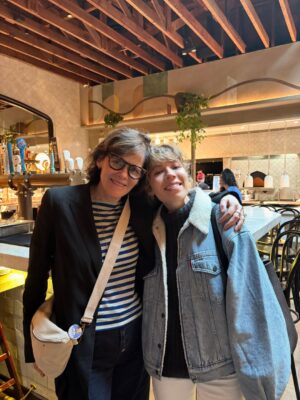 Jennette McCurdy Instagram - best of november. saw some good art (if you’re in the same city as ha ha ha ha ha ha ha, go see it), I’M GLAD MY MOM DIED came out in paperback, learned how to make lasagna, passed a car coated in christmas lights, visited pixar studios (🤯), spent time with the brilliant @mariasemple, and HALF HIS AGE is only two months away. feeling grateful and excited for all that’s to come. 

ps signed copies of Half His Age are available for pre-order - link in my bio.