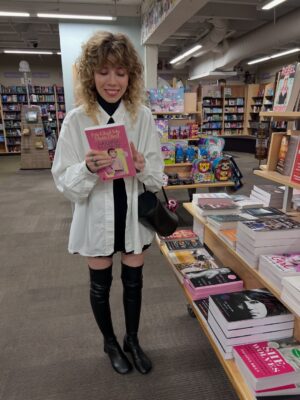 Jennette McCurdy Instagram - i had a great time speaking in san jose. it was so nice getting to talk about Half His Age - i cannot wait for it to come out !! i love this book so much and am honored to be able to have these kinds of events/conversations, and truly hope to inspire or help in some way. 💜

p.s. if you want to pre-order a signed copy of Half His Age, the link is in my bio