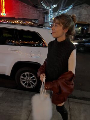 Jennette McCurdy Instagram - best of november. saw some good art (if you’re in the same city as ha ha ha ha ha ha ha, go see it), I’M GLAD MY MOM DIED came out in paperback, learned how to make lasagna, passed a car coated in christmas lights, visited pixar studios (🤯), spent time with the brilliant @mariasemple, and HALF HIS AGE is only two months away. feeling grateful and excited for all that’s to come. 

ps signed copies of Half His Age are available for pre-order - link in my bio.