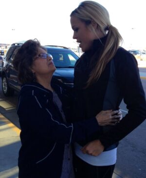 Jennie Finch Instagram - Our Dancing Queen 🤍

Grandma Lois is now reunited with her favorite dancing partner in Heaven. What a picture that is. 💫

We can all only hope to have a dancing partner — and dance into our 90’s — the way Grandma Lois did.

She was such a gift. So full of fun. She had a way of making you feel like you were the center of her world. She loved her games, her heels, her blouses and jewelry — always perfectly put together. I can still smell her fresh powder and feel her warm hugs.

She spoke softly, giggled often, and was always willing to teach you the steps.

Not every girl can say her grandma had a real, complete dollhouse in her basement — themed rooms and all. It was pure magic, just like her.

She raised five boys, the family she built is part of her beautiful legacy.

She loved that I was a gold medalist… but I think she may have been even more excited about Dancing with the Stars. And after that experience, I gained a whole new level of respect for her love of dance. She had been dancing through life long before I ever stepped onto that ballroom floor.

So grateful for her.
For her love.
For her joy.
For the way she showed us how to dance through life — with grace, sparkle, and a giggle.

Forever our Dancing Queen. 🤍✨