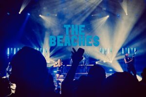 Jennifer Stone Instagram - “I’ll become an a**hole.
Disguised as a bad girl.” 🍒
#wiltern #thebeaches #blamebrett #nohardfeelings #sorryforyourloss