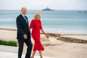 Jill Biden Instagram - The world knows your strength — I’m lucky enough to know your heart. Happy Valentine’s Day, Joe. ❤️