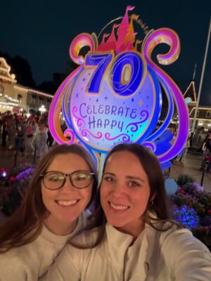 Jinger Vuolo Instagram - Disneyland 2026 ✨ it was the first time I had been back in 20 years. The last time I was here, @disneyland was celebrating its 50th year and I left with a pair of golden ears the mark the moment.

Coming back all these years later and watching our kids experience the magic of the park with their cousins for the first time was the sweetest full circle moment. The wonder, the joy, the little squeals of excitement on the rides — they are memories we’ll truly never forget! ❤️

#Disneyland #Family #Memories #California #Magical