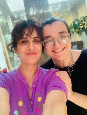 Julieta Díaz Instagram - #8M seguimos… 💜🫂💚🤘🏼🙏🏽✊🏽🌈