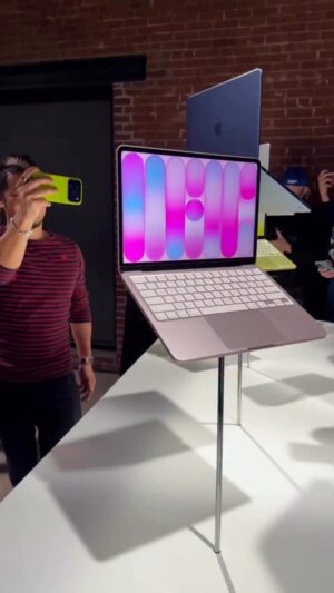 Justine Ezarik Instagram - New MacBook Neo starting at $599!!
