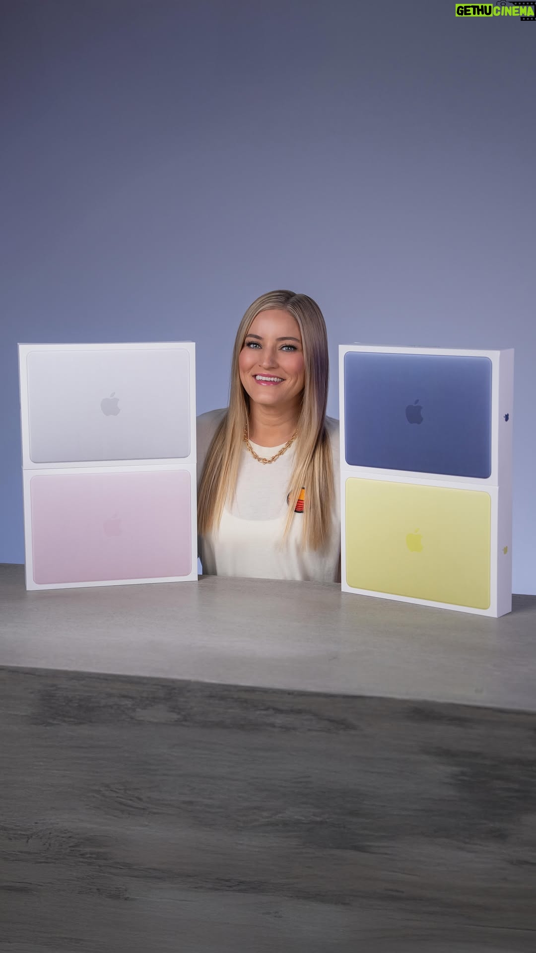 Justine Ezarik - 23.5K Likes - All of the new MacBook Neo colors!