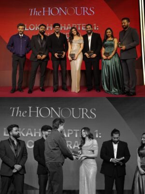 Kalyani Priyadarshan Instagram - For #TheHonors by @hollywoodreporterindia. Thank you @anupama.chopra maam, @avarna_jain maam and all the people who made this night what it was… ✨
Was so grateful to be in a room full of brilliance and bold energy ♥️

(18.02.2026)