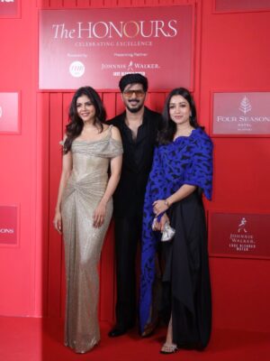 Kalyani Priyadarshan Instagram - For #TheHonors by @hollywoodreporterindia. Thank you @anupama.chopra maam, @avarna_jain maam and all the people who made this night what it was… ✨
Was so grateful to be in a room full of brilliance and bold energy ♥️

(18.02.2026)