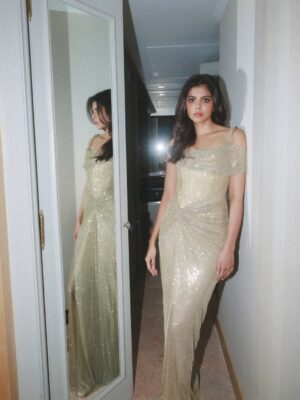 Kalyani Priyadarshan Instagram - For #TheHonors by @hollywoodreporterindia. Thank you @anupama.chopra maam, @avarna_jain maam and all the people who made this night what it was… ✨
Was so grateful to be in a room full of brilliance and bold energy ♥️

(18.02.2026)