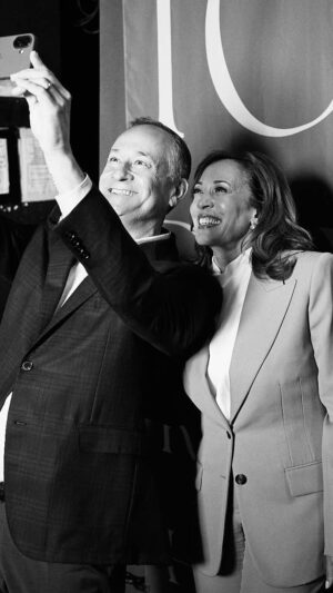 Kamala Harris Instagram - Happy Valentine’s Day to my husband, who shows up for me every step of the way. I love you so very much, Dougie.