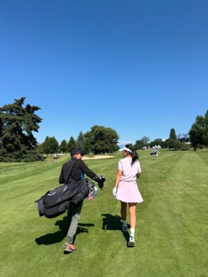 Kang So-yeon Instagram - Just finished the Pro-Am tournament!
It was such an honor to play alongside world-class players in this historic event.
Our team missed the win by just one point, but I’ll be aiming for a Porsche hole-in-one next year! 😉
Huge thanks to our amazing caddie and my incredible team for all the support and filming today.
So grateful to everyone – thank you so much! 🙏

프로암 경기 잘 다녀왔어요!🏌️‍♀️⛳️
세계적인 선수들과 함께 역사깊은 대회에서 라운드 할수있어서
너무 행복했구요 우리팀이 1점차로 우승을 놓쳤지만
내년에 홀인원 해서 포르쉐도 노려볼게요~! 
오늘 함께해준 캐디님과 촬영해준 우리팀들 수고 많았어요~ 
모두모두 감사합니다🙏🏻

@evianchamp 
#porsche #porschemoment #teamporsche #porschefamily #evianchamp