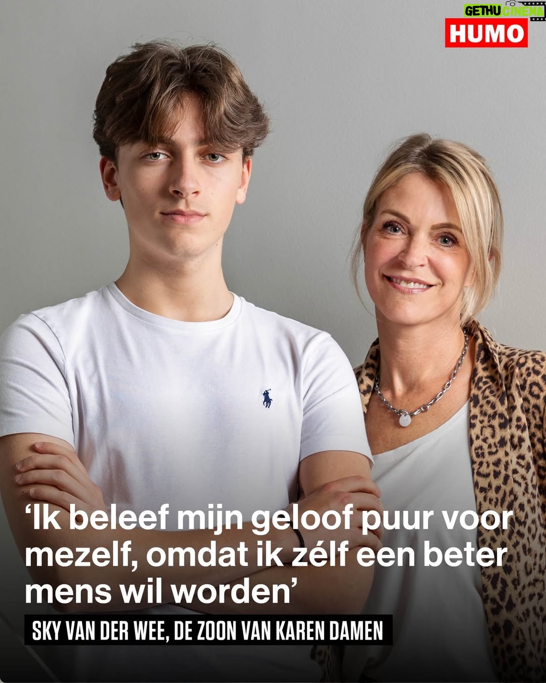 Karen Damen - 29.8K Likes - Is @sky_vdw écht maar 15 jaar? De zoon van @karendamen praat rustig en doordacht, deelt wijze inzichten over de liefde en tackelt met overtuiging iedere vorm van kritiek op de kerk. 

‘Vóór een belangrijke test wens ik mijn klasgenoten toe dat God bij hen zal zijn.’

Lees het volledige interview in onze app.

📷: @jildizkaptein
