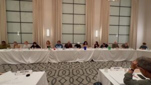 Karen Gillan Instagram - Officially kicking off production of JUMANJI, at our cast table read in Los Angeles - where we will film as well 👏🏾👏🏾 🥂 

What a massive, fun, heartfelt adventure. 
Feels emotionally appropriate for our beloved JUMANJI franchise to end on this beautiful grace note of our final film. 

Amazing to get the whole gang back together, and our jaws were hurting from laughing so hard 😂😂

We all talked about how much we’ve missed this kinda joy and fun 🥹😊 🤜🏾🤛🏻

Let’s make a good one. 

“…in order for you to end the game, you must save Jumanji and call out its name…” 

#Jumanji 
#StartOfProduction 
#Sony 

CHRISTMAS 2026 🎄🎲 

Directed by Jake Kasdan 
Written by Jake Kasdan, Jeff Pinkner, Scott Rosenberg

✨ the significance of the 🎲 in the last picture, is a little Easter egg that my character, Dr. Smolder Bravestone wears on a necklace in our final film. It’s the dice from the original 1995 JUMANJI and a way of paying homage, love and respect to the great Robin Williams ✨