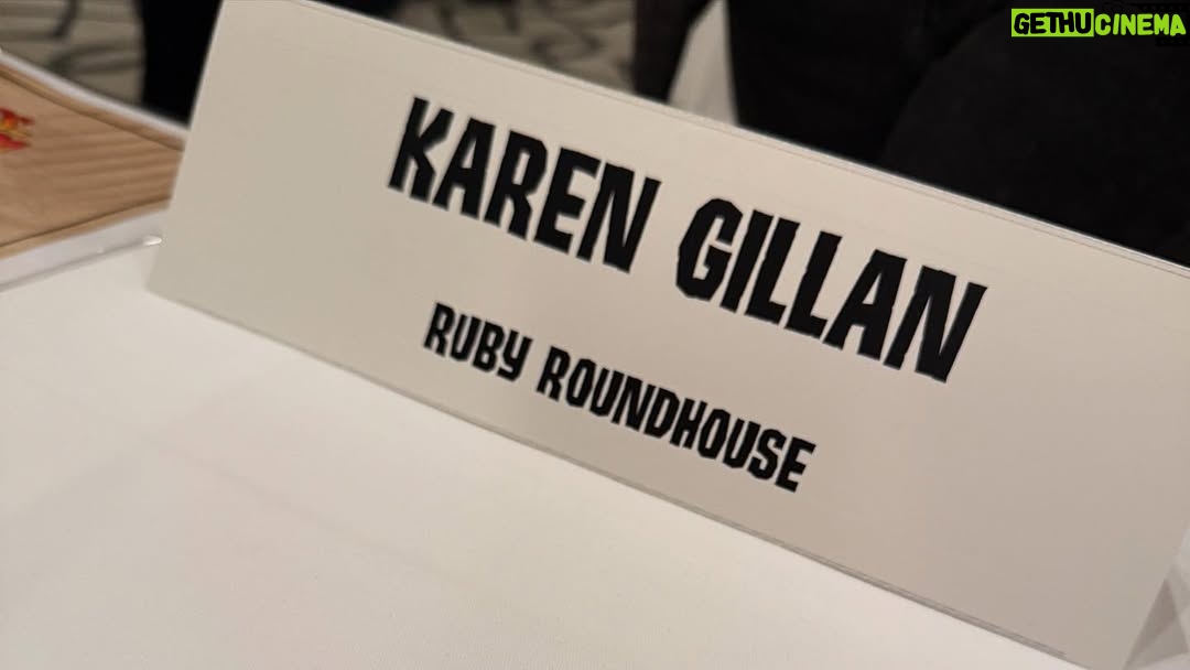 Karen Gillan - 696.7K Likes - Officially kicking off production of JUMANJI, at our cast table read in Los Angeles - where we will film as well 👏🏾👏🏾 🥂 

What a massive, fun, heartfelt adventure. 
Feels emotionally appropriate for our beloved JUMANJI franchise to end on this beautiful grace note of our final film. 

Amazing to get the whole gang back together, and our jaws were hurting from laughing so hard 😂😂

We all talked about how much we’ve missed this kinda joy and fun 🥹😊 🤜🏾🤛🏻

Let’s make a good one. 

“…in order for you to end the game, you must save Jumanji and call out its name…” 

#Jumanji 
#StartOfProduction 
#Sony 

CHRISTMAS 2026 🎄🎲 

Directed by Jake Kasdan 
Written by Jake Kasdan, Jeff Pinkner, Scott Rosenberg

✨ the significance of the 🎲 in the last picture, is a little Easter egg that my character, Dr. Smolder Bravestone wears on a necklace in our final film. It’s the dice from the original 1995 JUMANJI and a way of paying homage, love and respect to the great Robin Williams ✨