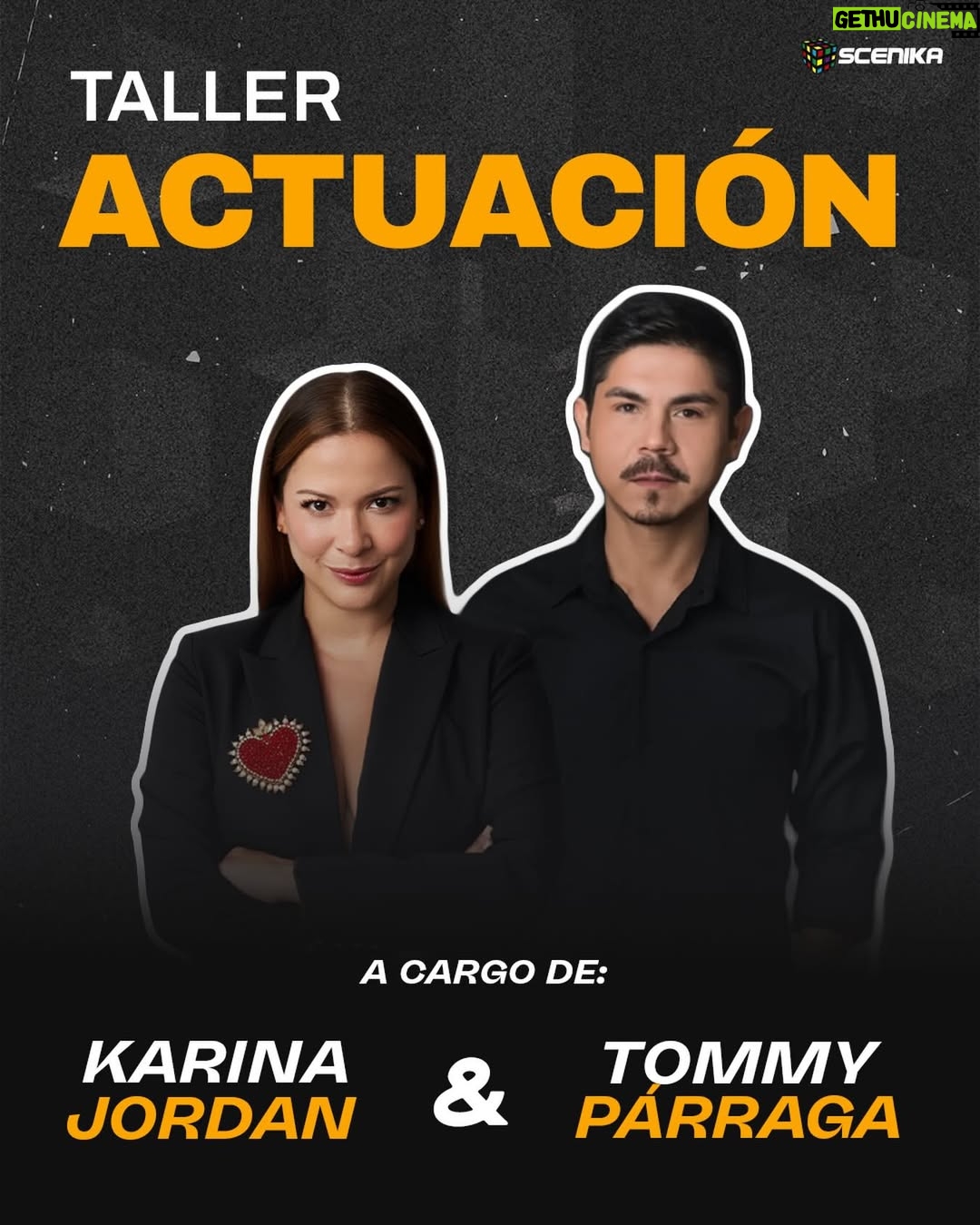 Karina Jordán - 83 Likes - Si  estudias actuación o quieres profundizar en tu trabajo como actor, este taller es un espacio de entrenamiento intensivo, exploración y crecimiento artístico.

A través de ejercicios prácticos y trabajo escénico, desarrollarás herramientas fundamentales para fortalecer tu presencia en escena, tu capacidad de creación y tu conexión con el público.

A cargo: @karinajordanm  y @tommyparragaoficial 

inscripciones: 📱902445964 (WhatsApp)

🗓️: 11 de Abril 
🗓️: Sábados 
🕦: 10am a 1pm